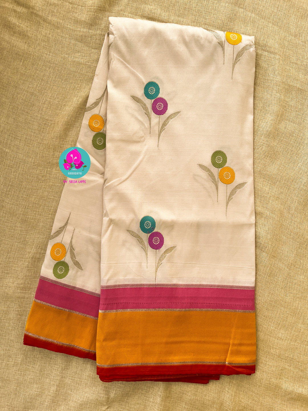 Banarasi soft drape saree with kadwa weaving & banaras blouse