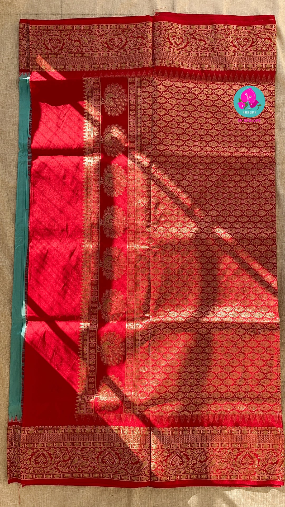 Semi Silk Saree with Narayanpet kanchi border